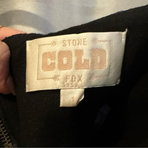 Stone Cold Fox Anita Off The Shoulder Top In Steel Blue - Picture 2 of 7